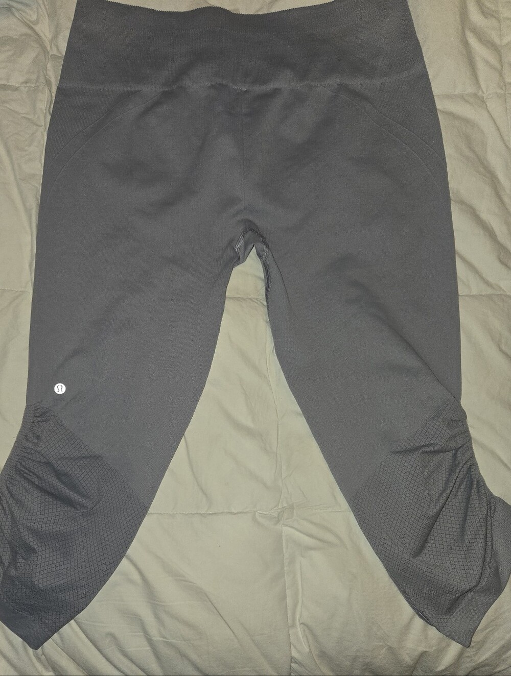 lululemon Awakening Crop *Taryn Toomey Collection 17" Gray Leggings